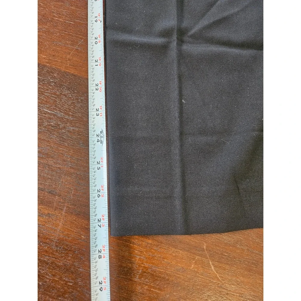 Calvin Klein Dress Pants Kids Size 12 Black Slim Fit Flat Front Stretch NWT